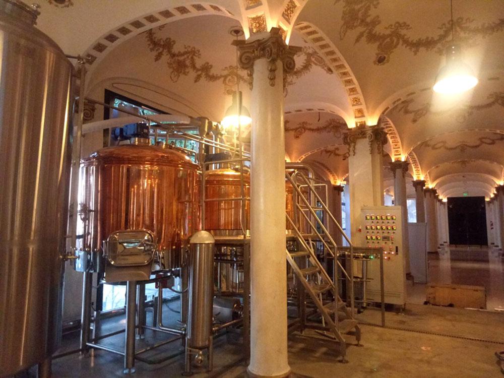 15BBL Copper brewhouse